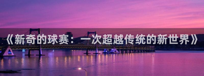 《新奇的球赛：一次超越传统的新世界》